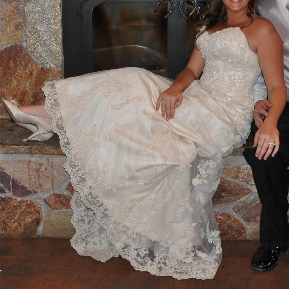 Maggie Soterro Wedding Dress Size 12